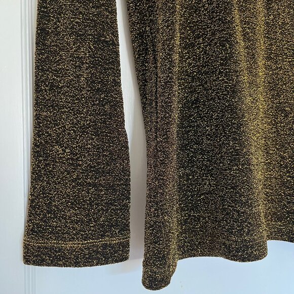 Vintage Junya Watanabe x Commes des Garçons Metallic Gold Top | Size Medium - Picture 6 of 6